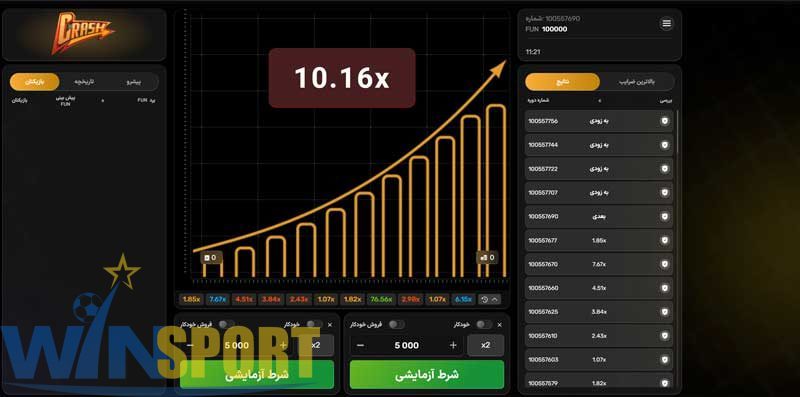 بازی انفجار با شارژ کم