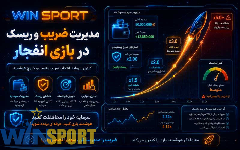 آموزش ضریب بازی انفجار 2 مدیریت ضریب و ریسک در بازی انفجار