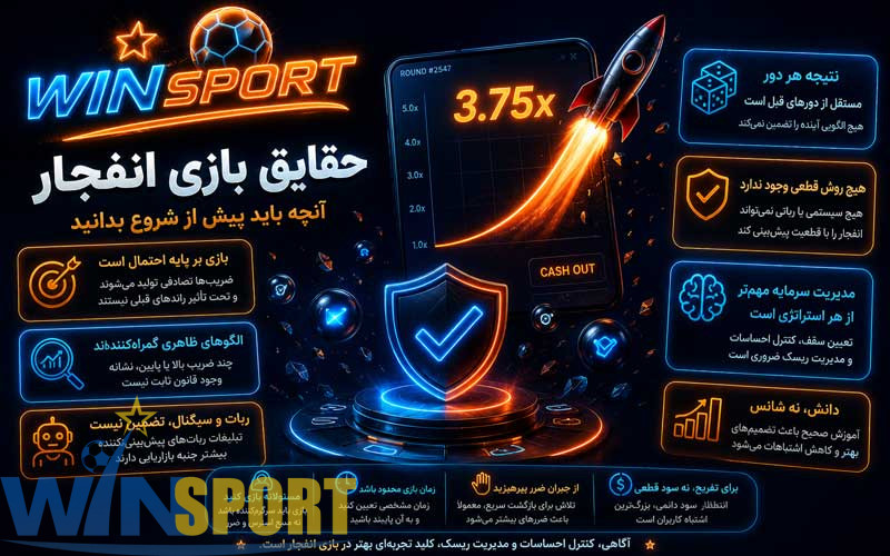حقایق بازی انفجار؛ آنچه باید پیش از شروع بدانید 2 حقیقت بازی انفجار